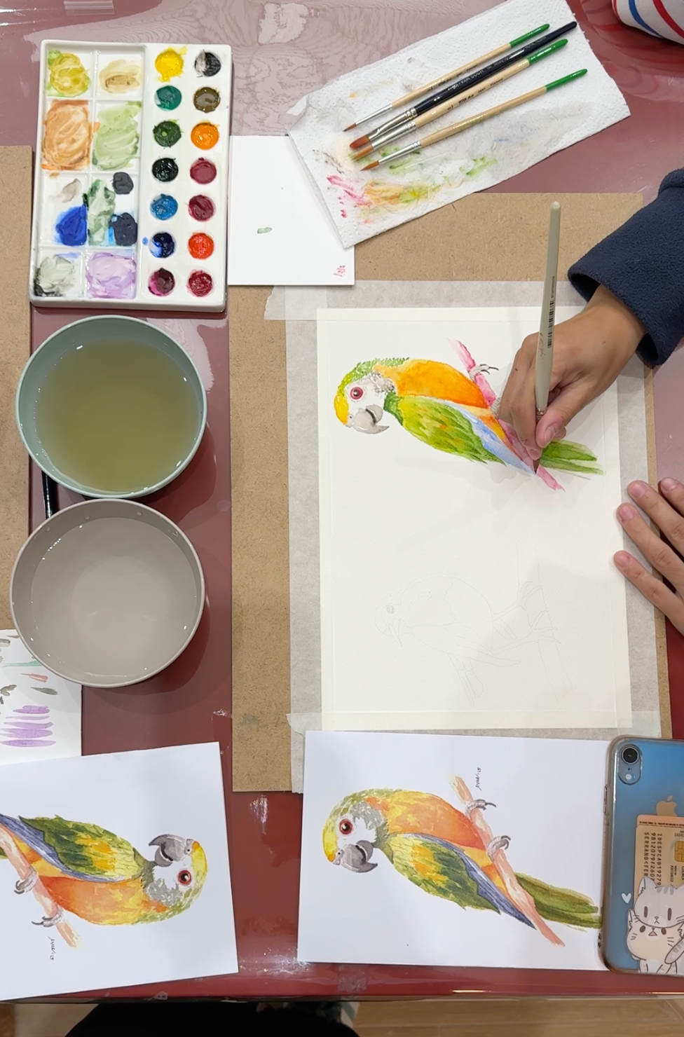 Taller creativo de acuarela